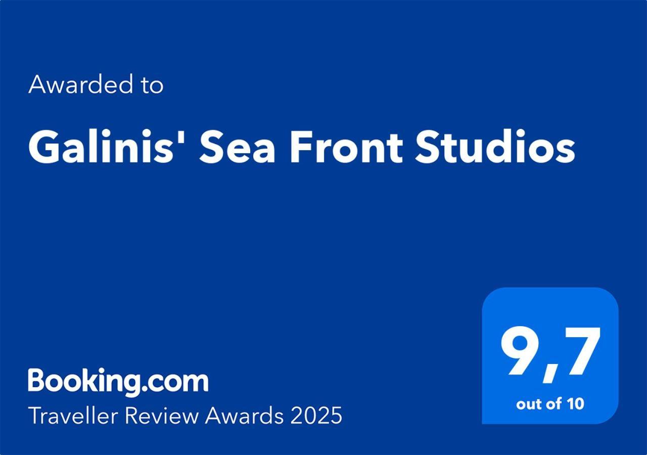 Galinis' Sea Front Studios Nea Kallikrateia エクステリア 写真
